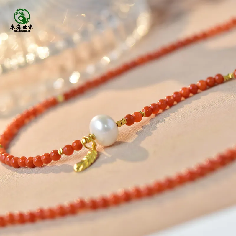 Tokai Family Southern Red Agate Fine Jade Necklaces Women's-1