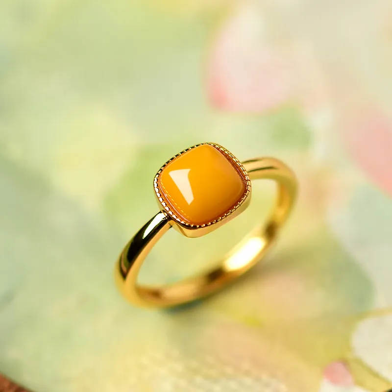 Tokai Family Beeswax Fine Jade Rings Women's-1