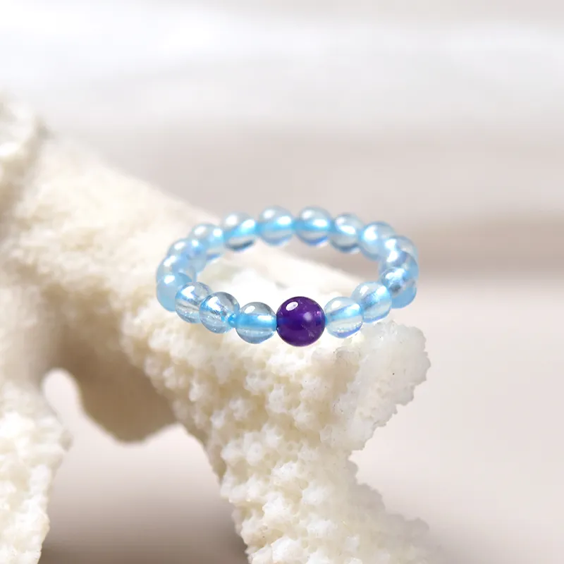 Tokai Family Aquamarines Rings Unisex-15