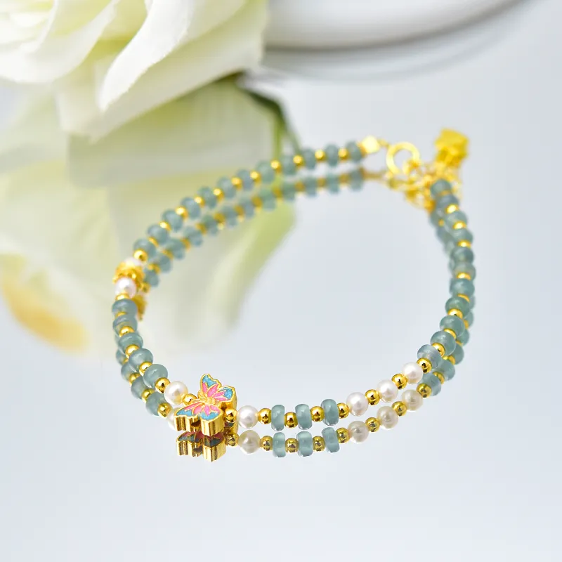 Tokai Family Ice Type Jadeite Bracelets Unisex-4