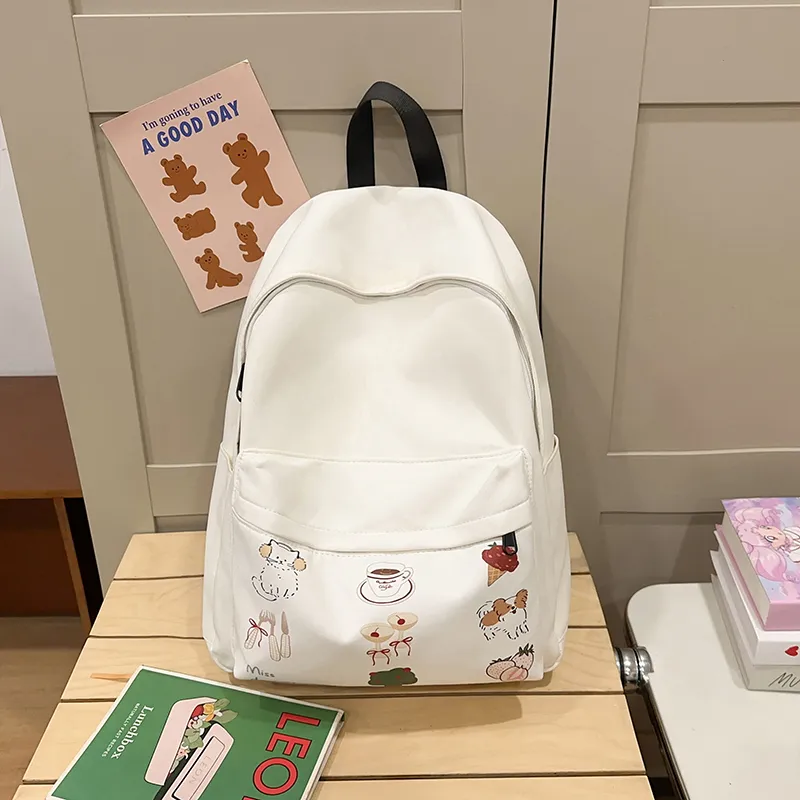 MINIPUDING Nylon Backpack Unisex Girl/Puppy Dog-8