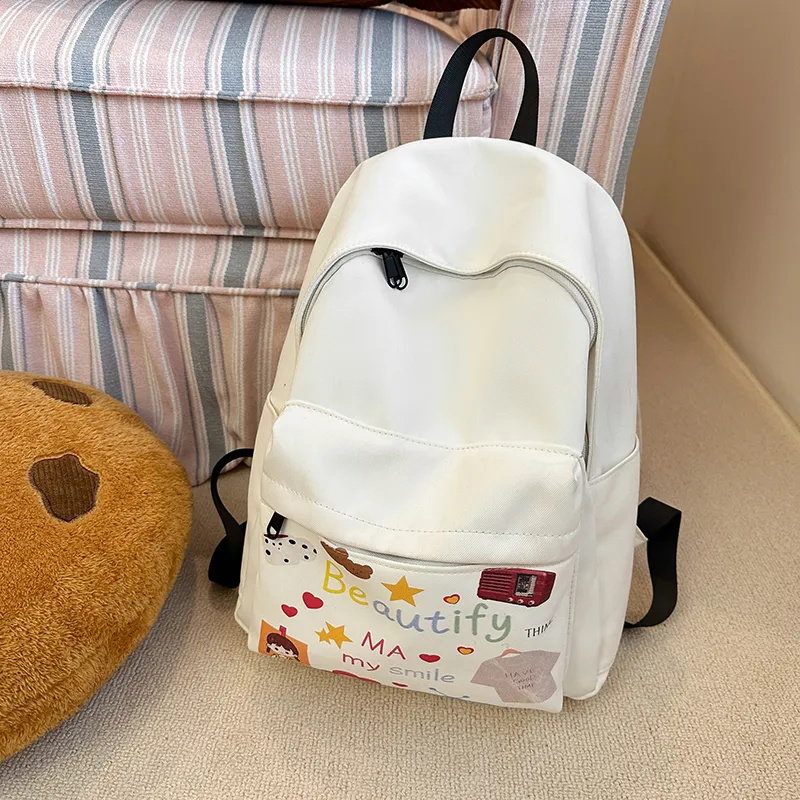 MINIPUDING Nylon Backpack Unisex Girl/Puppy Dog-5