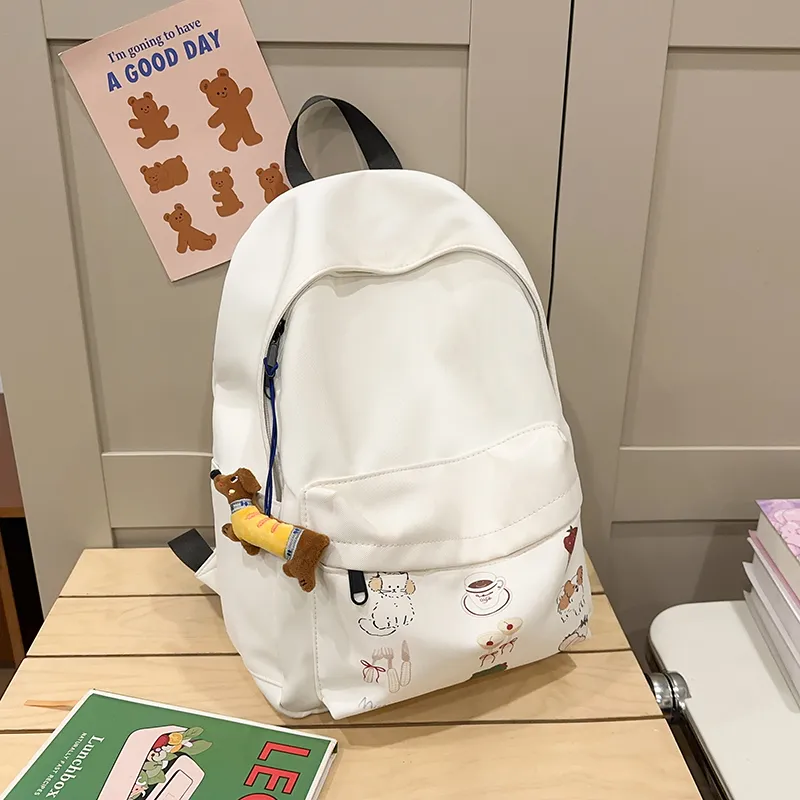 MINIPUDING Nylon Backpack Unisex Girl/Puppy Dog-7