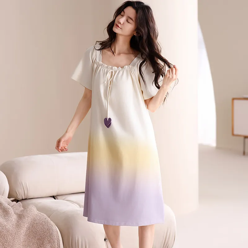 Lanza Nightgown Women's Purple Heart-5
