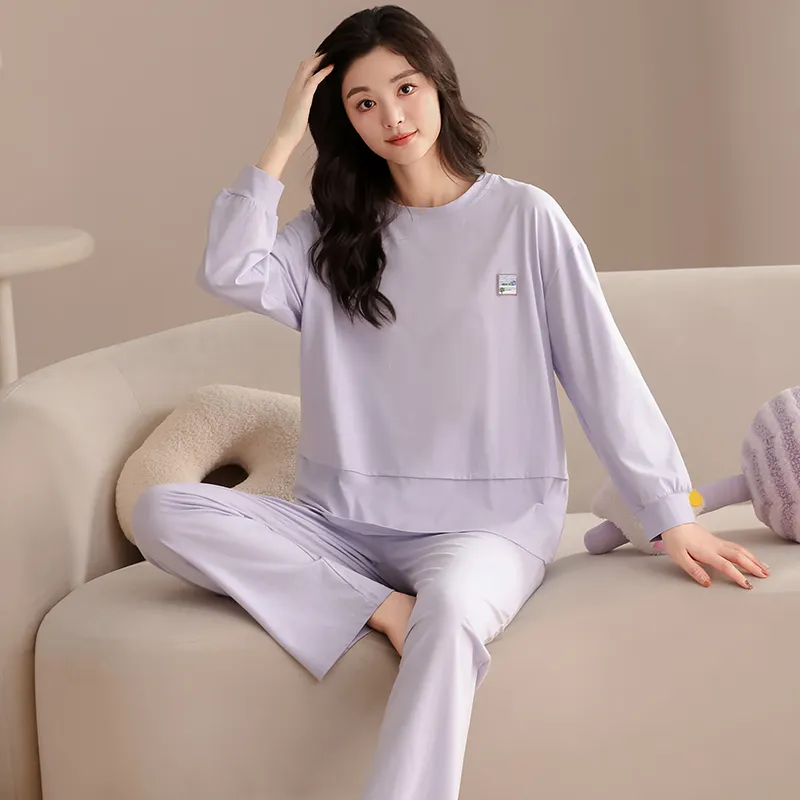 Lanza Pajama Set Women's Purple-1