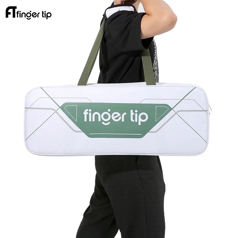 FINGER TIP Badminton Racket Bags Holds 2 Pcs Athleisure Shoulder Bag Unisex Magic 3D Relief Lighter-1