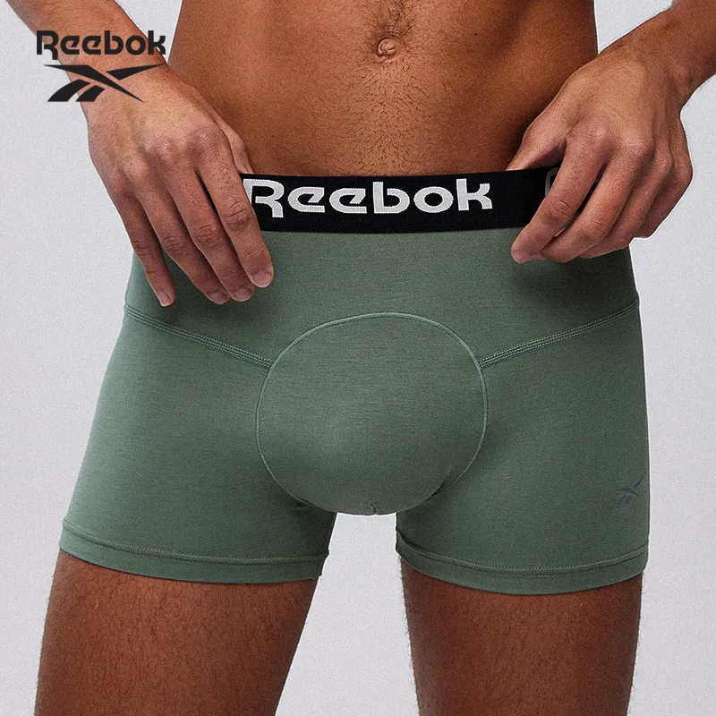 Reebok Underpants Men's 3 Pack Black+Royal Blue+Blue-1