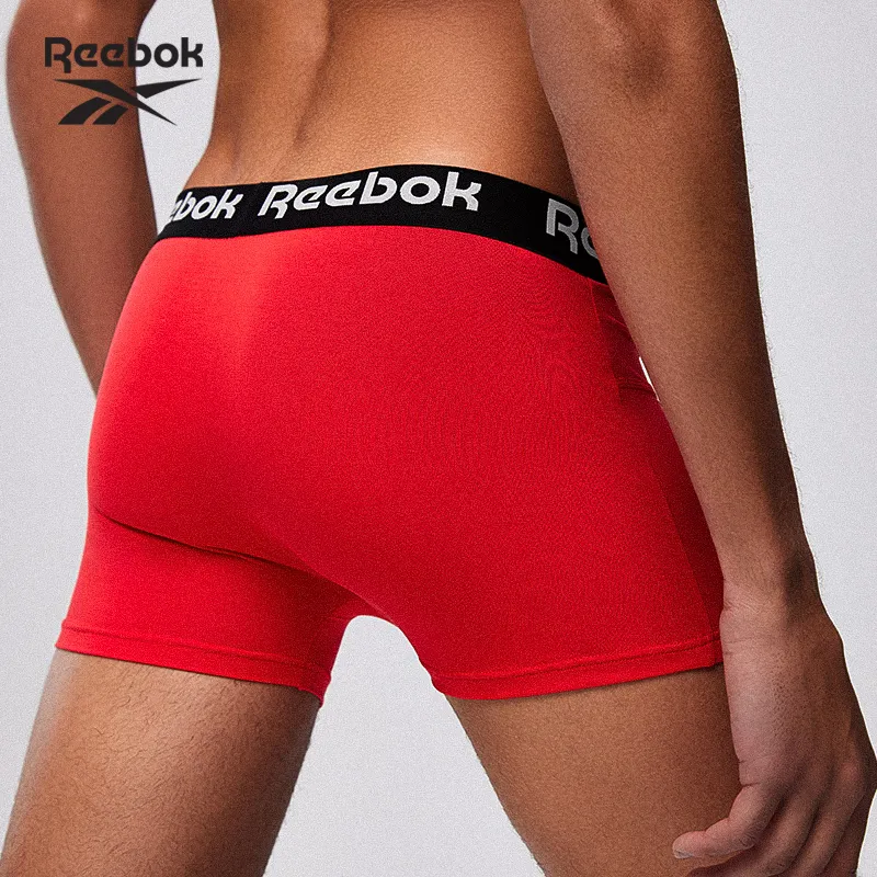 Reebok Underpants Men's 3 Pack Black+Royal Blue+Blue-3