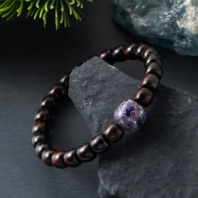 CHIKUANG Rosewood Bracelets Unisex-3
