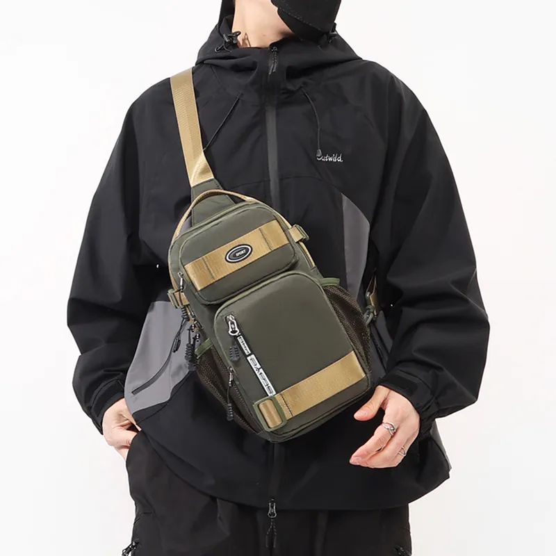 Tong Tong Rabbit Oxford Shoulder Bag Men's Multicolor-6