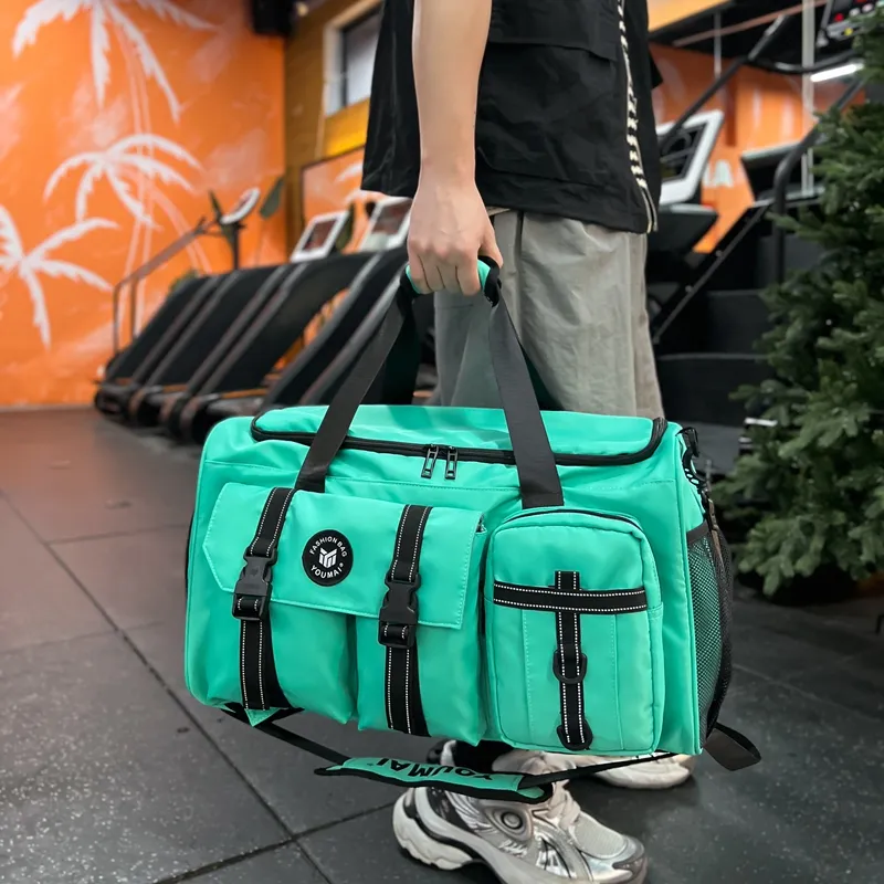 Deli Bear Nylon Travel Bag Unisex Multicolor-18