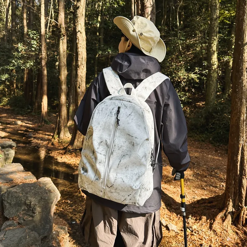 Tong Tong Rabbit Nylon Backpack Unisex Multicolor-7