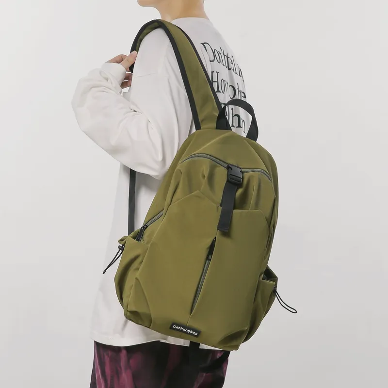 Deli Bear Nylon Backpack Unisex Multicolor-5