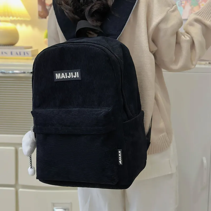 Tong Tong Rabbit Nylon Backpack Women's White/Red/Black/Khaki-11