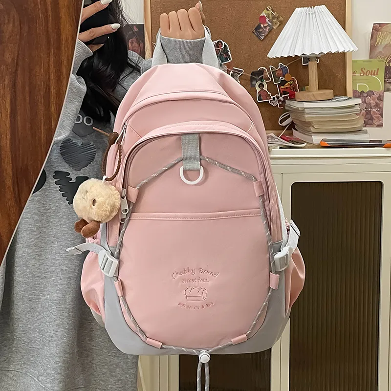 Tong Tong Rabbit Nylon Backpack Women's Multicolor-1
