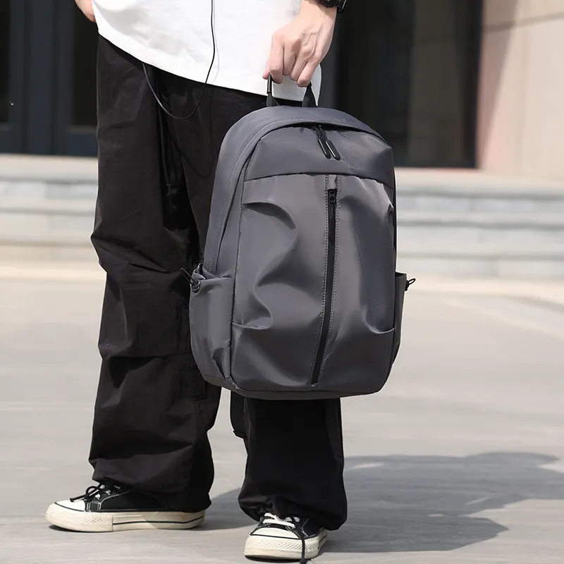 Tong Tong Rabbit Oxford Backpack Men's Blue/Black/Gray-4