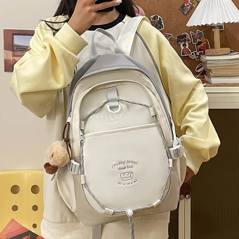 Tong Tong Rabbit Nylon Backpack Women's Multicolor-10