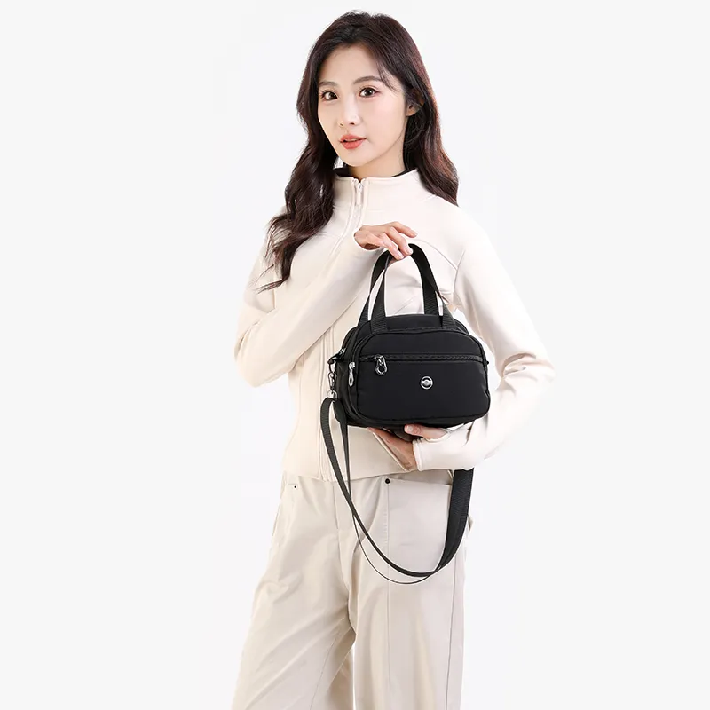 Deli Bear Nylon One Shoulder Handbags Women's Multicolor-25