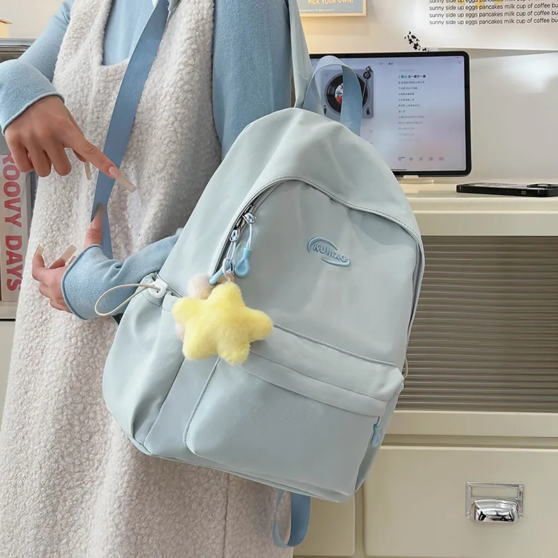 Tong Tong Rabbit Nylon Backpack Women's Multicolor-9