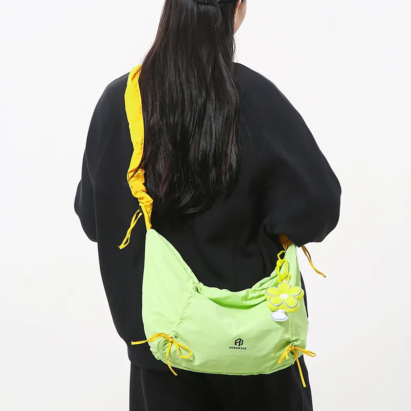 Deli Bear Nylon Shoulder Bag Regular Women's Multicolor-11