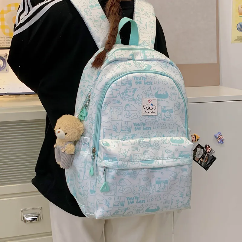 Deli Bear Nylon Backpack Women's Multicolor-17