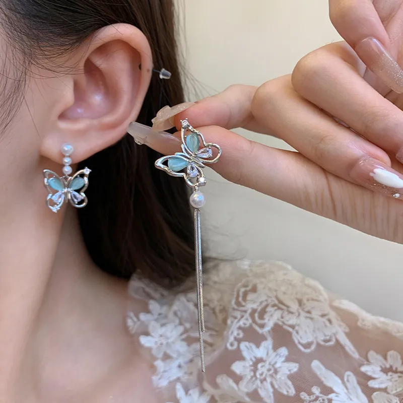 Tong Tong Rabbit S925 Sterling Silver Stud+Alloy+Resin Earrings Women's-3