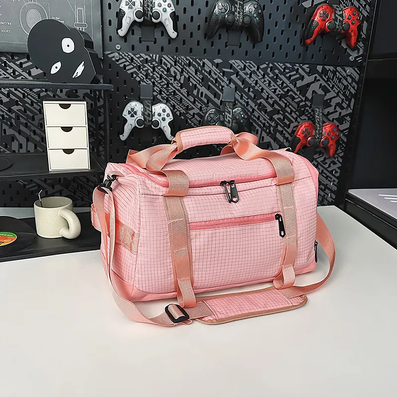 OUZIHUANG Nylon Travel Bag Unisex Multicolor-10