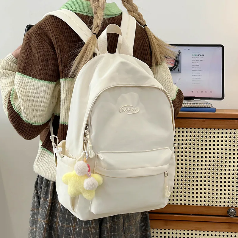 Tong Tong Rabbit Nylon Backpack Women's Multicolor-14