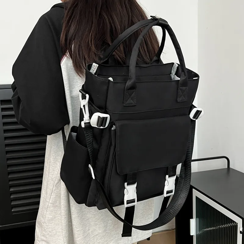 Deli Bear Canvas Backpack Regular Unisex Multicolor-17