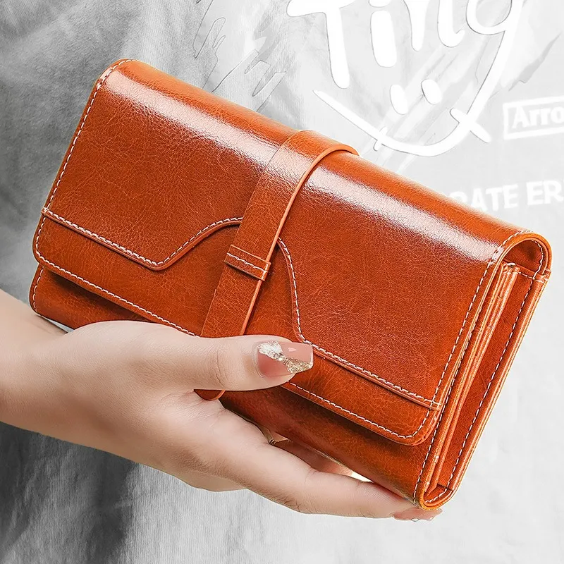 Tong Tong Rabbit Cow Leather Wallet Women's Multicolor-2