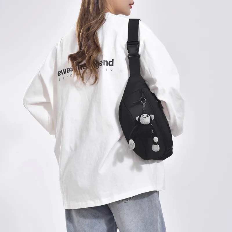 Tong Tong Rabbit Oxford Sling Bag Unisex Multicolor-3