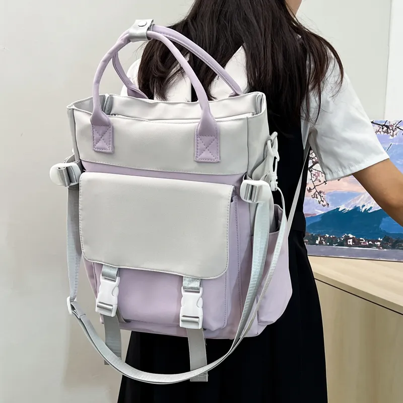 Deli Bear Canvas Backpack Regular Unisex Multicolor-22