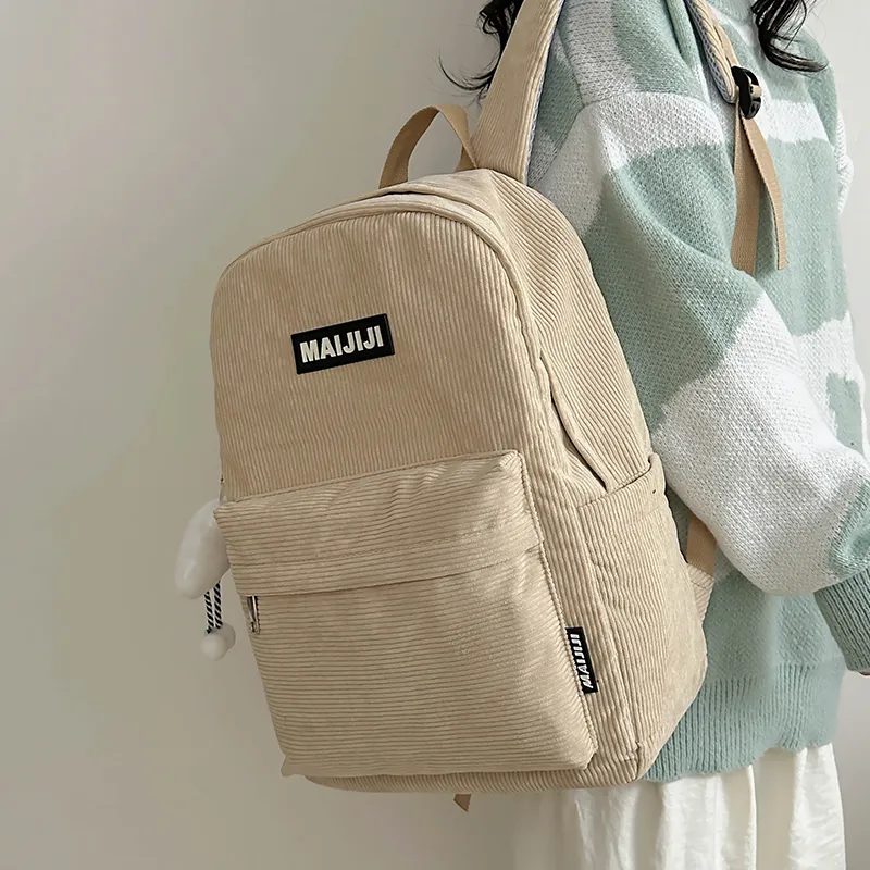 Tong Tong Rabbit Nylon Backpack Women's White/Red/Black/Khaki-18
