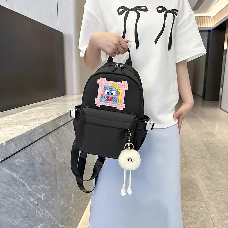 Tong Tong Rabbit Nylon Sling Bag Women's Multicolor-2