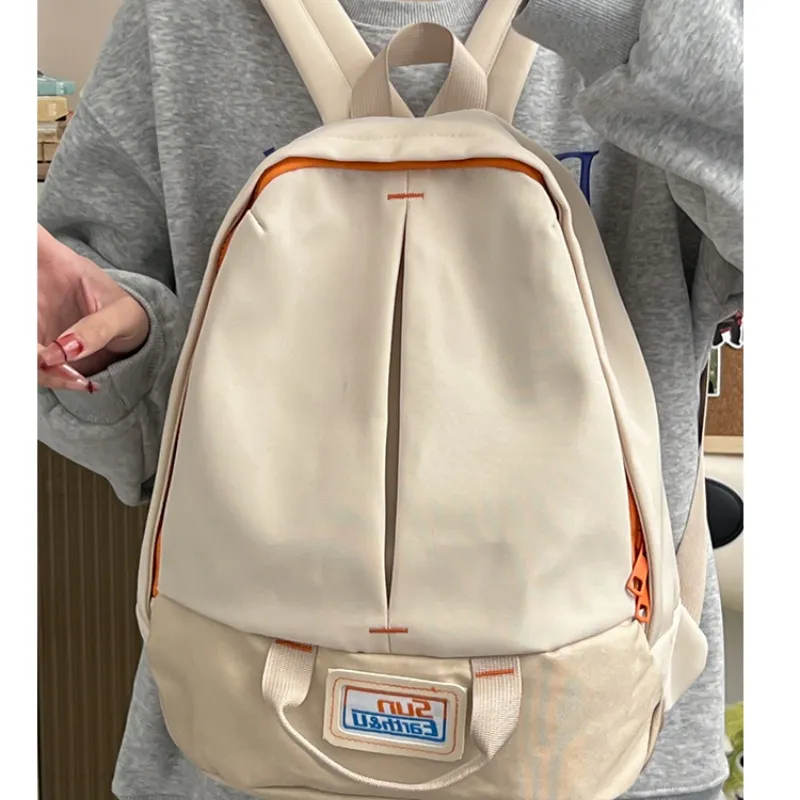 Tong Tong Rabbit Nylon Backpack Unisex Multicolor-13