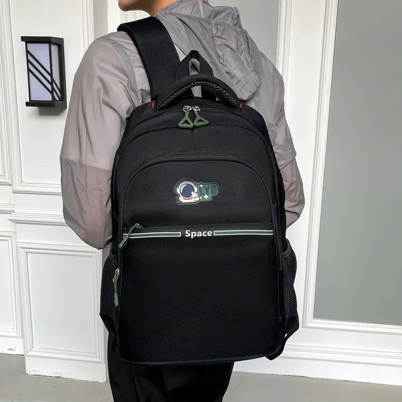 Deli Bear Oxford Backpack Unisex Orange/Green/Blue/Jasper-9