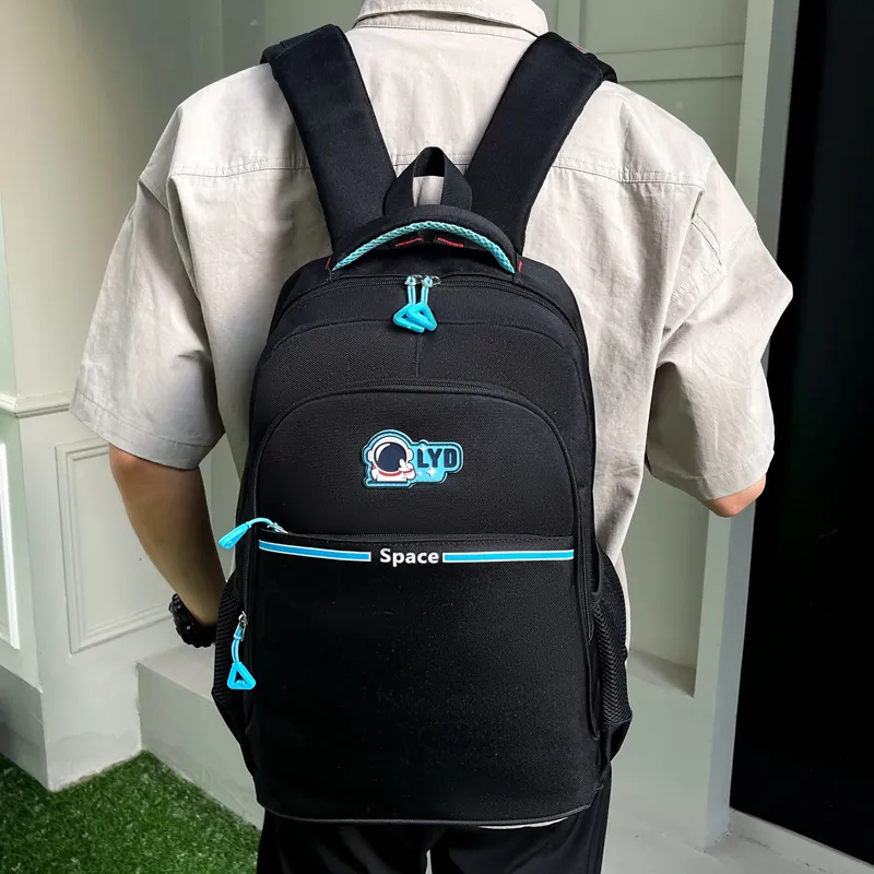 Deli Bear Oxford Backpack Unisex Orange/Green/Blue/Jasper-14