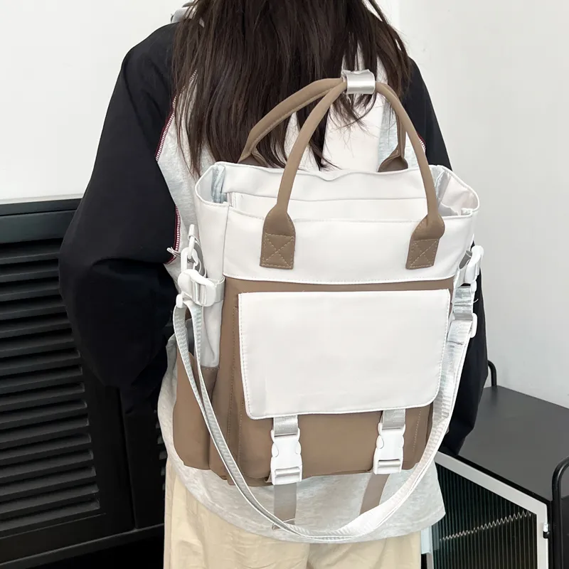 Deli Bear Canvas Backpack Regular Unisex Multicolor-2