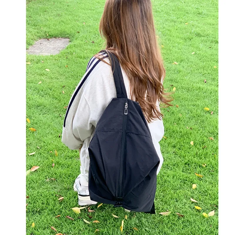 Tong Tong Rabbit Washed Cloth Backpack Unisex Multicolor-13