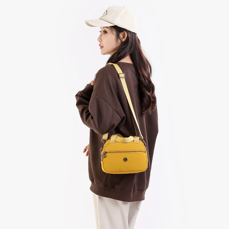 Deli Bear Nylon One Shoulder Handbags Women's Multicolor-8