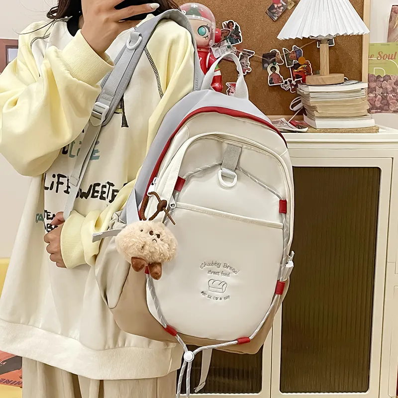 Tong Tong Rabbit Nylon Backpack Women's Multicolor-17