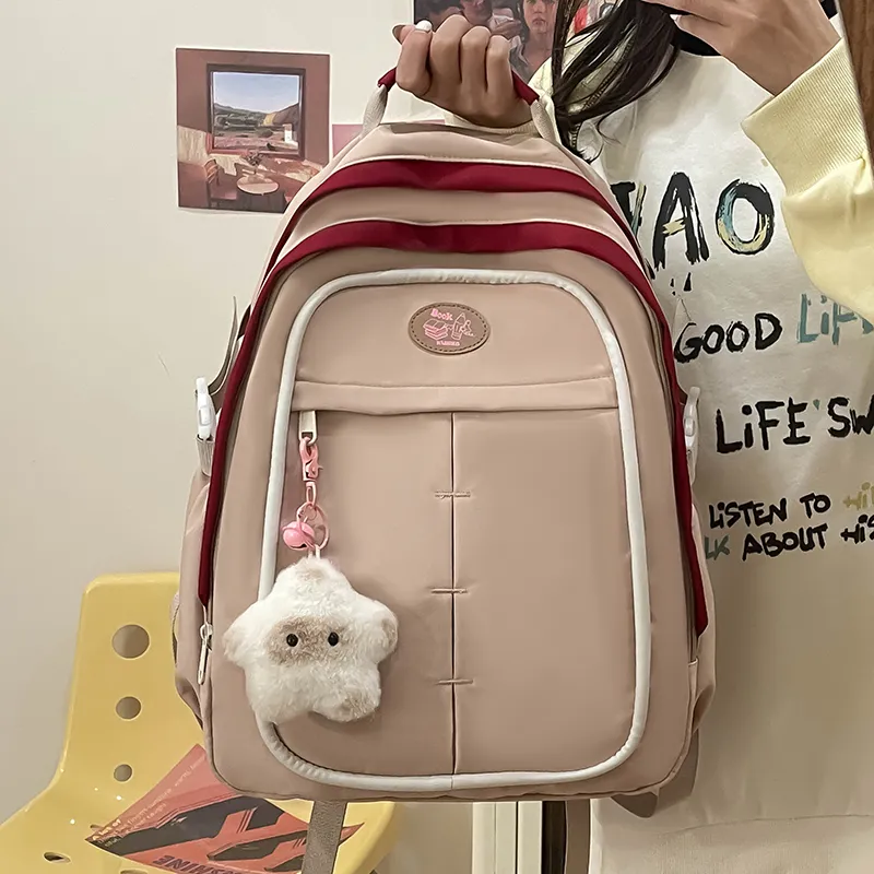 Tong Tong Rabbit Nylon Backpack Women's Multicolor-17