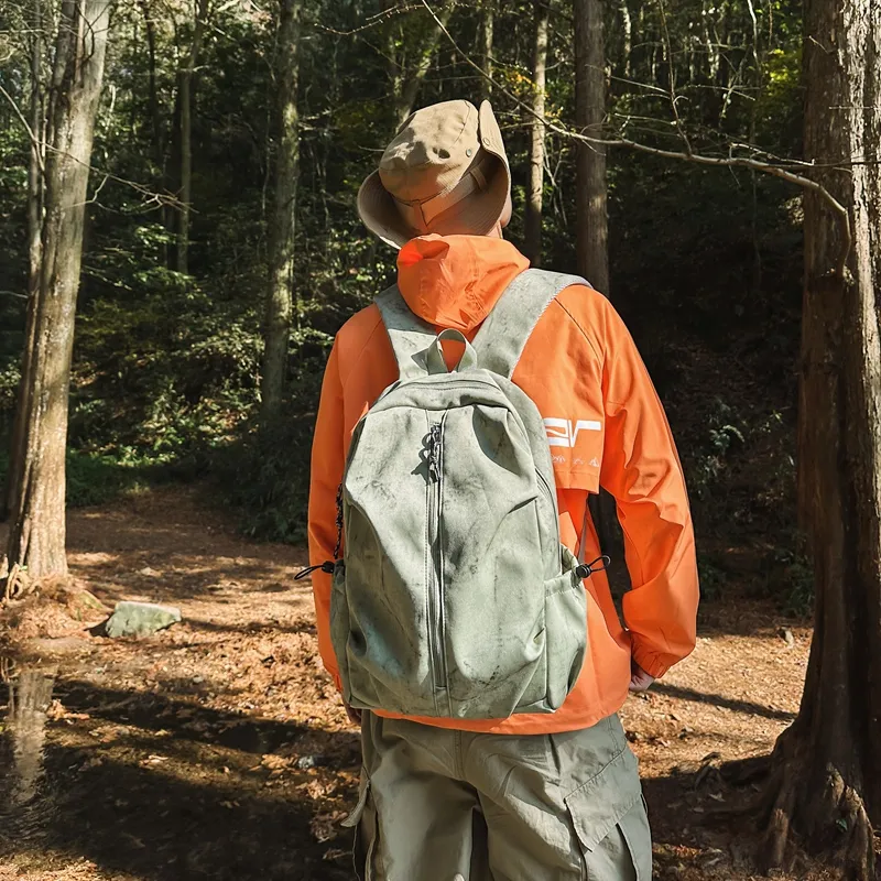 Tong Tong Rabbit Nylon Backpack Unisex Multicolor-14