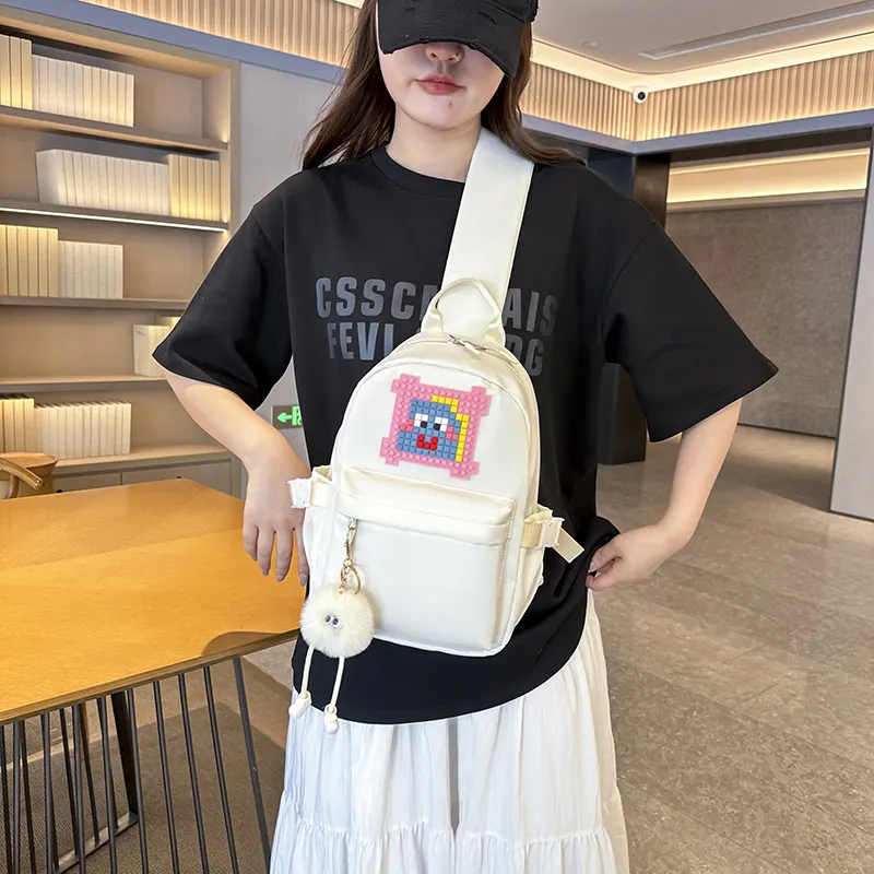 Tong Tong Rabbit Nylon Sling Bag Women's Multicolor-16