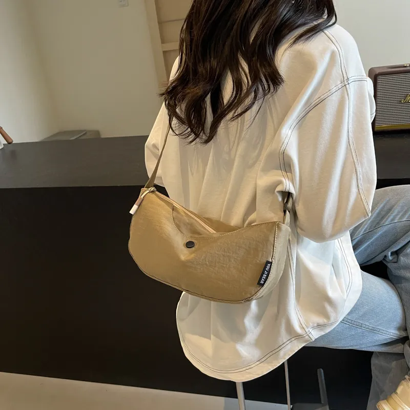 OUZIHUANG Nylon Fabric Crossbody Bag, Shoulder Bag Women's Multicolor-17