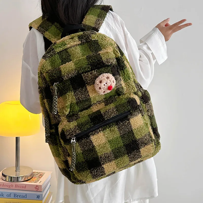 Tong Tong Rabbit Nylon Backpack Women's Multicolor-9