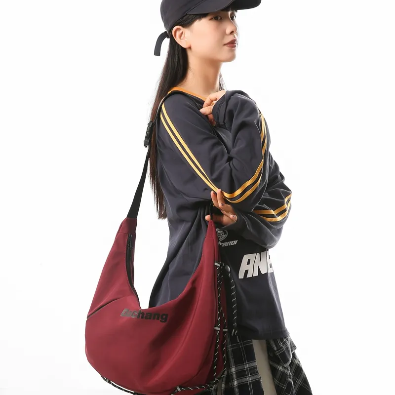 Deli Bear Nylon Shoulder Bag Regular Unisex Multicolor-17