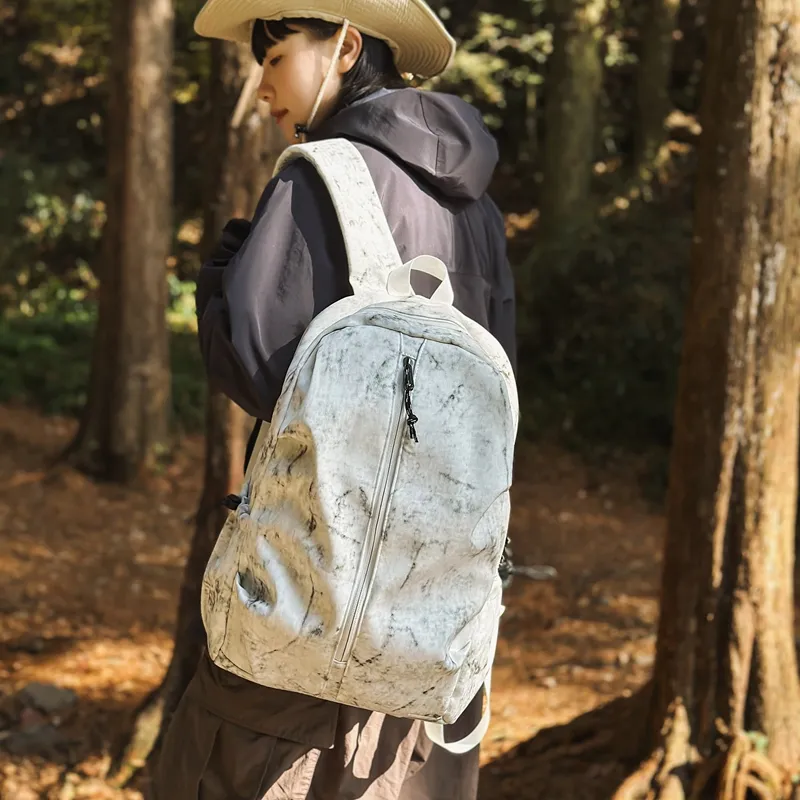 Tong Tong Rabbit Nylon Backpack Unisex Multicolor-8