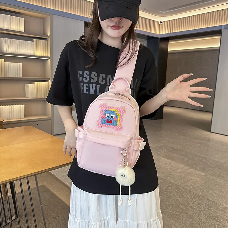 Tong Tong Rabbit Nylon Sling Bag Women's Multicolor-9