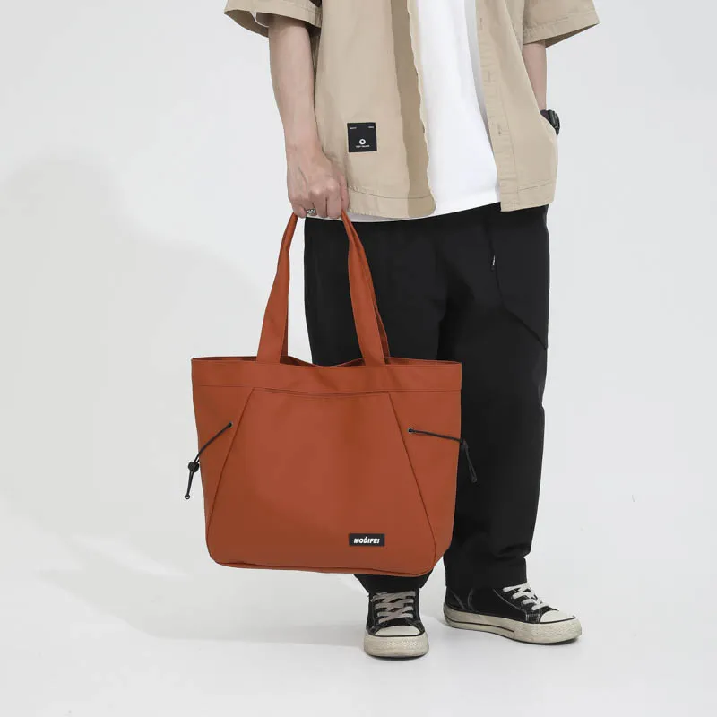 OUZIHUANG Oxford Tote Handbag, Shoulder Bag Unisex-13